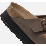 Muiltjes - Effen - Imitatieleer - Open Toe - Platte Hak