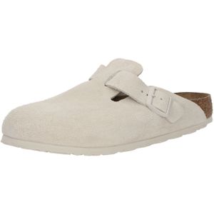 Birkenstock - Boston - Slippers - Beige - Suède