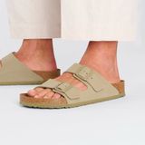 Birkenstock, Heren, Schoenen, Beige, Maat: 39 EU Leer,
