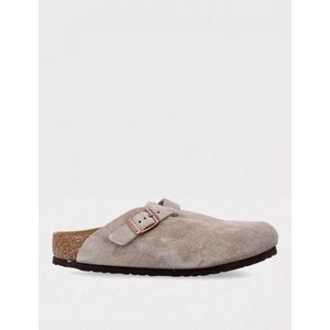 Leve - Boston - Open Schoenen - Effen - Leer/Suède - Platte Hak