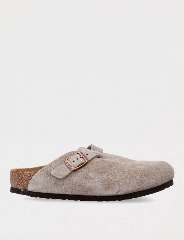 Leve - Boston - Open Schoenen - Effen - Leer/Suède - Platte Hak