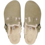 Birkenstock - Boston Shearling - Sandalen - Suède - Met Lamsvacht