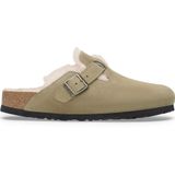 Birkenstock - Boston Shearling - Sandalen - Suède - Met Lamsvacht
