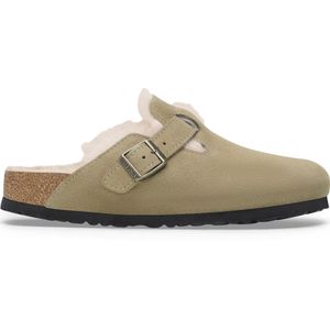 Birkenstock - Boston Shearling - Sandalen - Suède - Met Lamsvacht