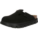 Merk - Muiltjes - Effen - Leer en Suède - Anatomisch Voetbed