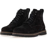 Birkenstock - Highwood - Slippers - Zwart - Natuurlijk Suède Leer - Natuurlijk Rubber