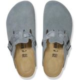 Birkenstock - Boston - Klomp - Basalt Gray - Suède - Anatomisch Voetbed
