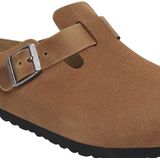 Birkenstock - Boston - Klompen - Bruin - Suède - Anatomisch Voetbed