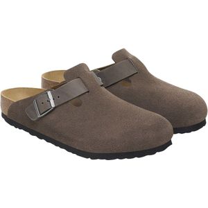 Birkenstock - Boston Flower Buckle - Slipper - Beige