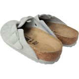 Birkenstock - Boston - Klompen - Grijs - Suède Constructie