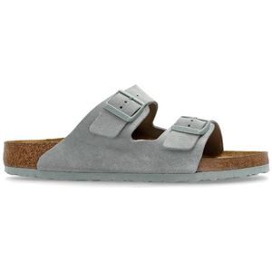 Birkenstock - Arizona - Sandalen - Suède Leer - Zwart