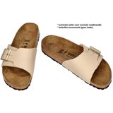 Birkenstock - Catalina - Slippers - Beige - Birko-Flor - Leer - Kurk