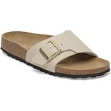 Birkenstock - Catalina - Slippers - Beige - Birko-Flor - Leer - Kurk