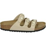 Birkenstock - Florida - Slippers - Zwart - Birko-Flor - Anatomisch Voetbed