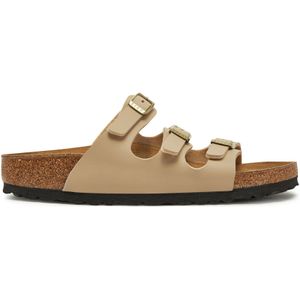Birkenstock - Florida - Slippers - Zwart - Birko-Flor - Anatomisch Voetbed