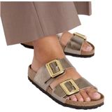 Birkenstock - Sydney Cushion Buckle - Sandalen - Bruin