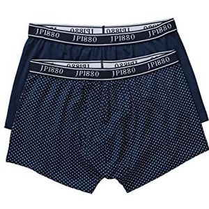 JP 1880 Heren grote maten grote maten Menswear L-8XL Hip-Pants FLEXNAMIC®, verpakking van 2, onderbroek, tot 10 XL 813391, mat nachtblauw, L