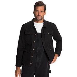 JP 1880 Jas, Workwear Jp 1880, tot 7 XL herenjas, zwart.