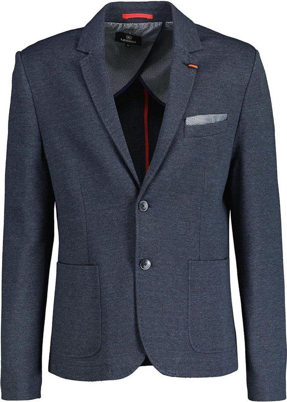 Lerros - Colbert - Gemeleerd - Lange Mouwen - Revers Kraag