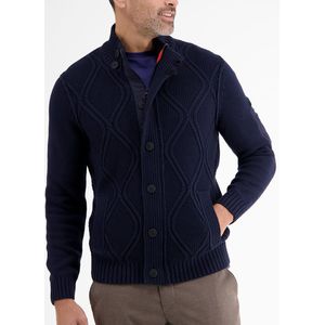 Lerros - Gebreide Trui - Groen - Katoen/Polyacryl