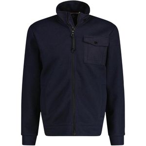 Lerros Vest Sweat Vest In Fleece Look 22o4568 486 Mannen