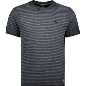 Lerros T-shirt in Ton sur Ton streep patroon