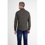 Lerros - 485 CLASSIC NAVY - Lange Mouw Overhemd - Heren - Katoen