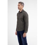 Lerros - 485 CLASSIC NAVY - Lange Mouw Overhemd - Heren - Katoen