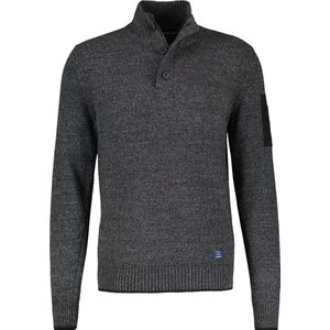 Lerros - Half zip trui - Heren - 290 BLACK - Katoen - 2395419