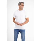 Lerros T-shirt 2 Pack T Shirts Ronde Hals 2003014 100 White Mannen