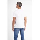 Lerros T-shirt 2 Pack T Shirts Ronde Hals 2003014 100 White Mannen