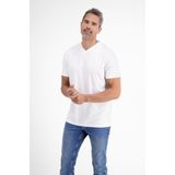 Lerros - T-shirt - Dubbelpack - V-hals - Katoen