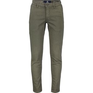 Lerros Broek Chino In Softer Hyperflex 2009114 659/aged Olive Mannen