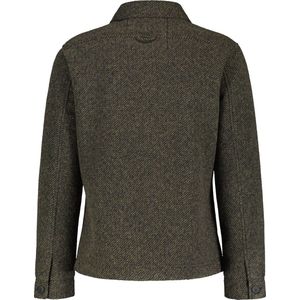 Lerros - 23970181 - Heren Jas - Aged Olive - 52% Polyester, 40% Acryl, 8% Wol