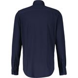 Lerros - Lange Mouw Overhemd - Heren - 485 Classic Navy - Katoen