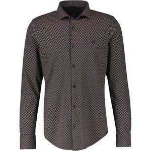 Lerros - Overhemd - Blauw - Katoen