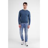 Lerros - Gebreide Trui - Heren - Ronde Hals - Lange Mouwen
