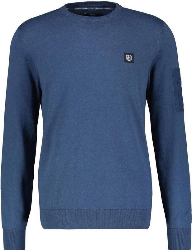 Lerros - Gebreide Trui - Heren - Ronde Hals - Lange Mouwen