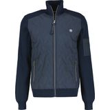 Lerros - Sweatvest - Heren - 485 CLASSIC NAVY - Katoen - 2425520