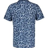 Lerros - Heren Shirt - 24430371 - 448 Storm Blue
