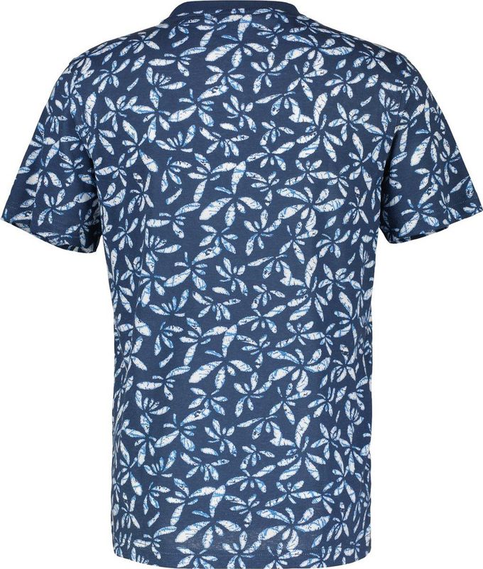 Lerros - Heren Shirt - 24430371 - 448 Storm Blue