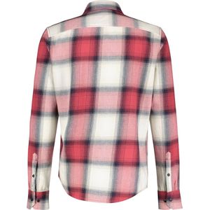 Lerros - Herenoverhemd - Ruiten - Katoen - Lange Mouwen