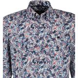 Lerros - Lange Mouw Overhemd - Heren - Frosted Blue - Katoen