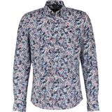 Lerros - Lange Mouw Overhemd - Heren - Frosted Blue - Katoen