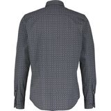 Lerros - 2491362 - Overhemd - Blauw - Regular Fit - 97% Katoen/3% Elasthan