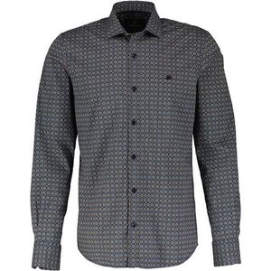 Lerros - Overhemd - Allover Print - Katoen - Lange Mouwen