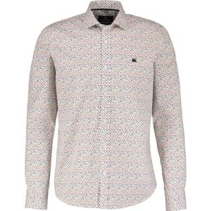 Lerros - 2491363 - Overhemd - Wit - Stretch, 97% Katoen/3% Elasthan