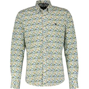 Lerros - Overhemd - Bloemenprint - Katoen - Lange Mouwen