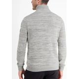 Gebreide Trui - Kraag - Blauw - 60% Katoen / 40% Polyacryl