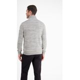 Gebreide Trui - Kraag - Blauw - 60% Katoen / 40% Polyacryl